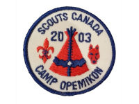 Click to enlarge 2003 Camp Opemikon